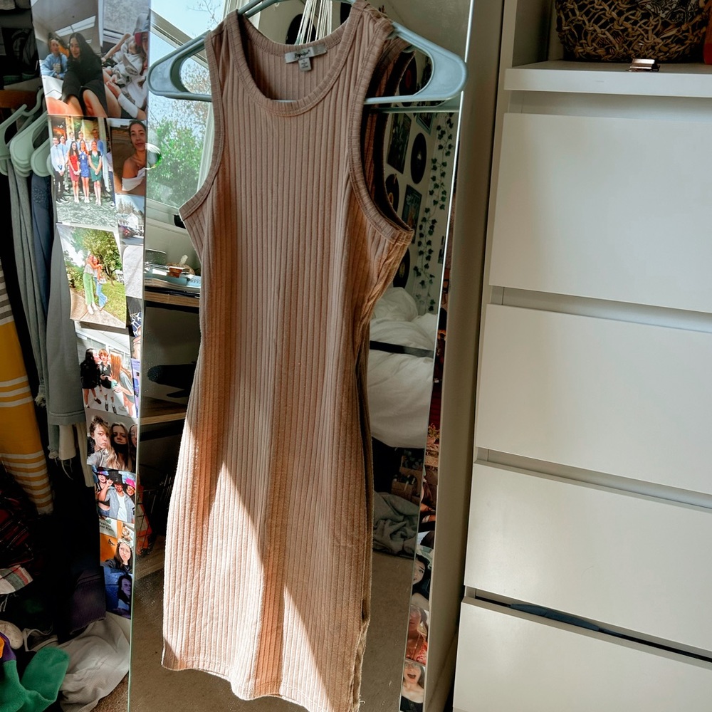 Papaya Bodycon Mini Dress